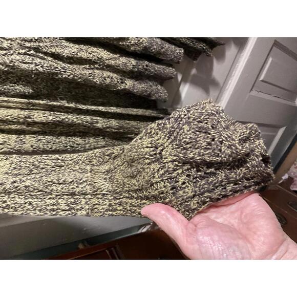 ZoZo Women's Silk/ Cotton Blend Open Knit Cardigan - XL Boho - Picture 5 of 11